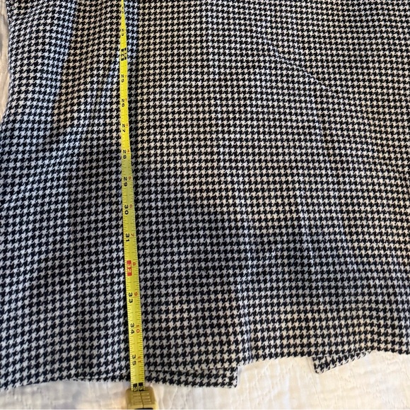 Harve Benard Houndstooth Wool Sheath Dress 8 - Picture 4 of 5